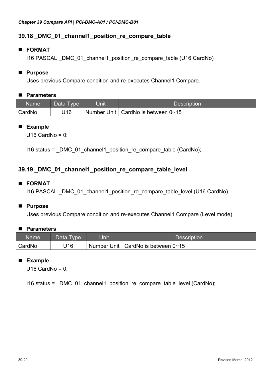 Delta Electronics High-Speed PCI 12-Axis Motion Control Card PCI-DMC-A01 User Manual | Page 506 / 528