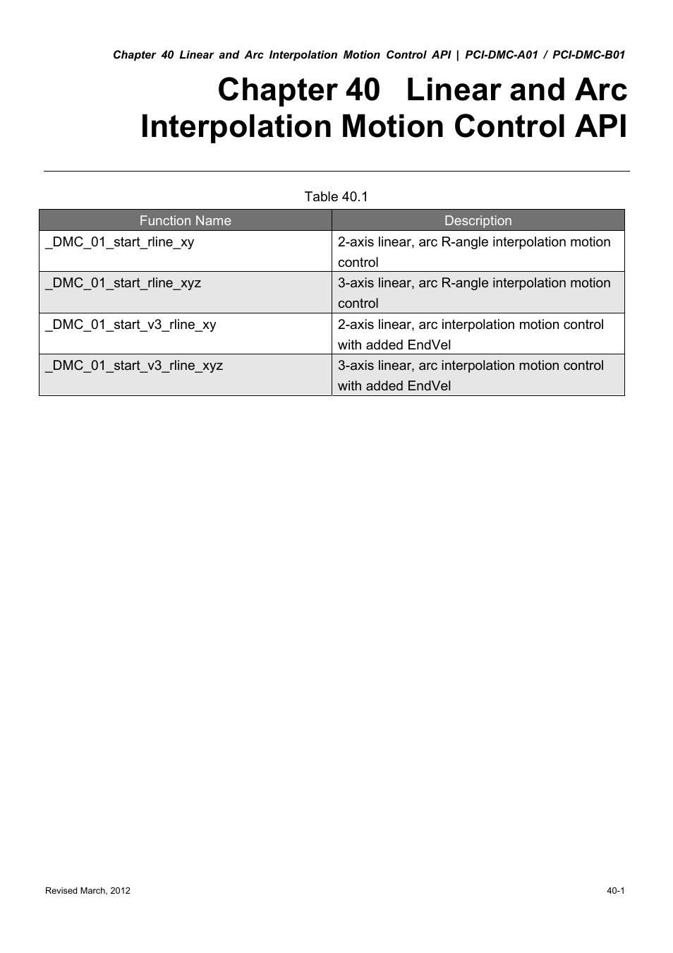 Delta Electronics High-Speed PCI 12-Axis Motion Control Card PCI-DMC-A01 User Manual | Page 507 / 528