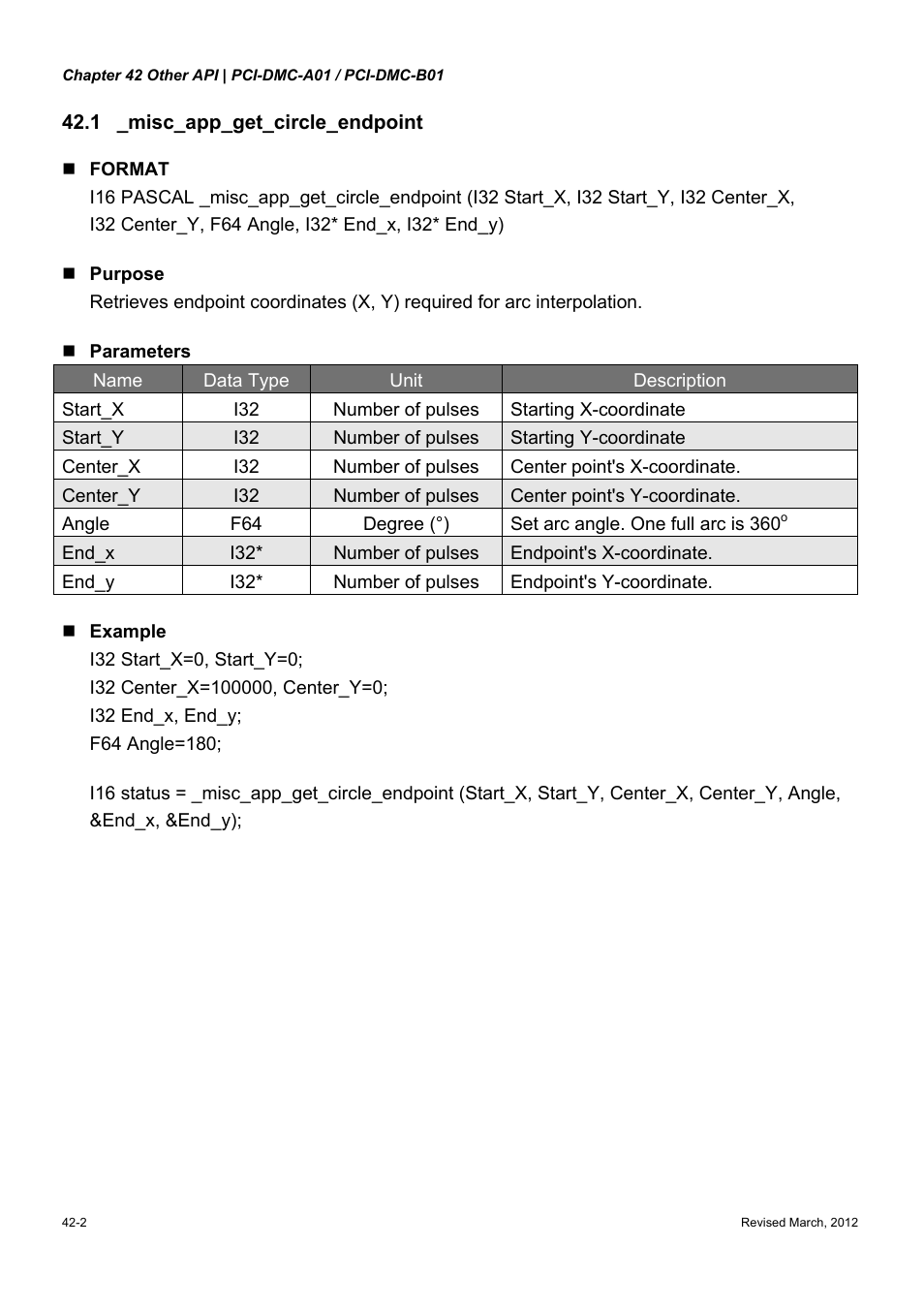 Delta Electronics High-Speed PCI 12-Axis Motion Control Card PCI-DMC-A01 User Manual | Page 524 / 528