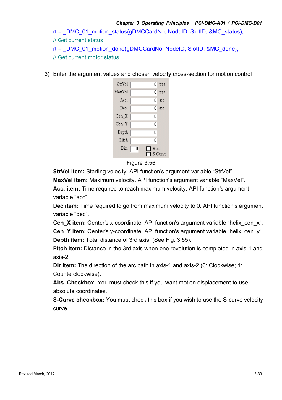 Delta Electronics High-Speed PCI 12-Axis Motion Control Card PCI-DMC-A01 User Manual | Page 61 / 528