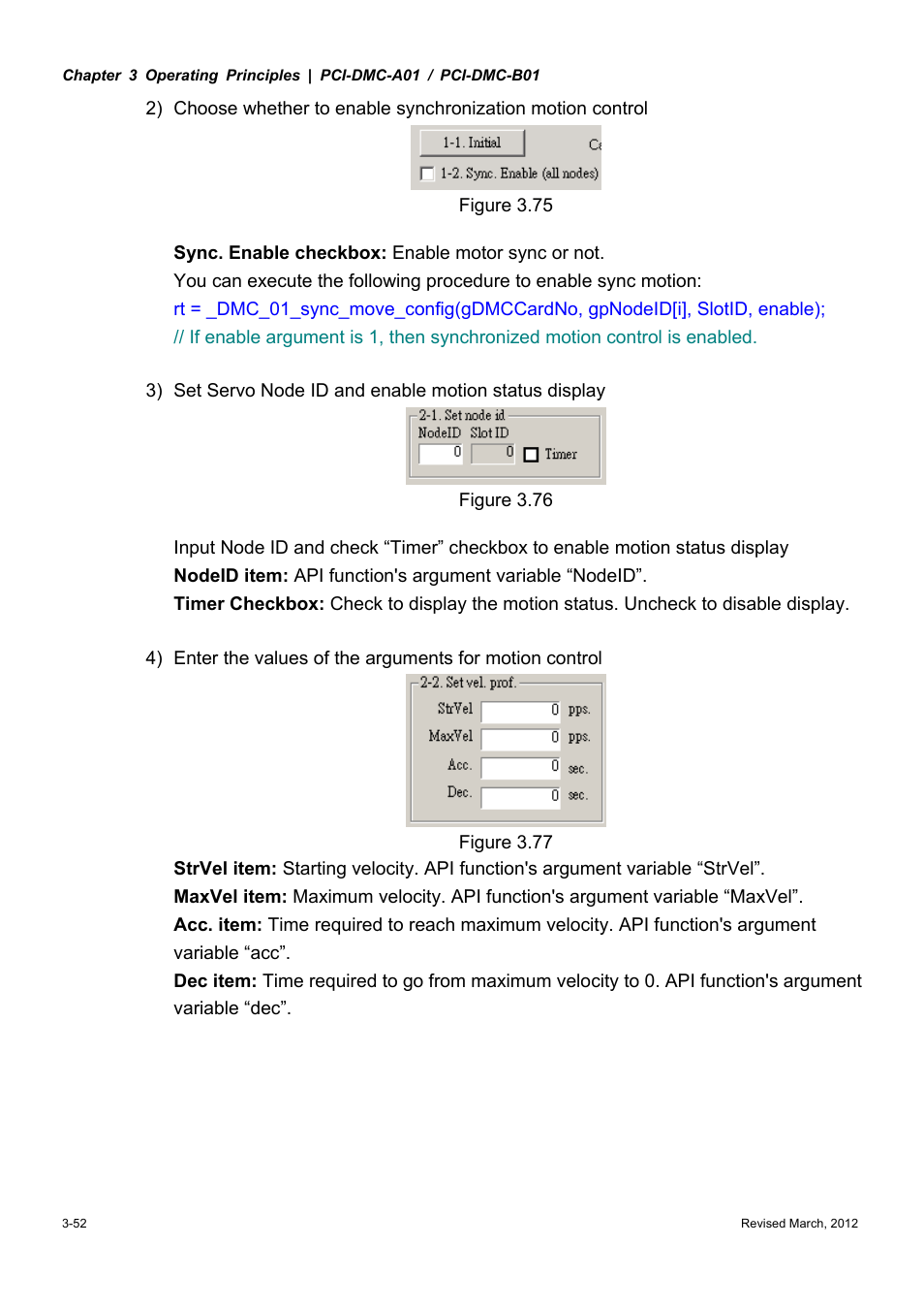 Delta Electronics High-Speed PCI 12-Axis Motion Control Card PCI-DMC-A01 User Manual | Page 74 / 528