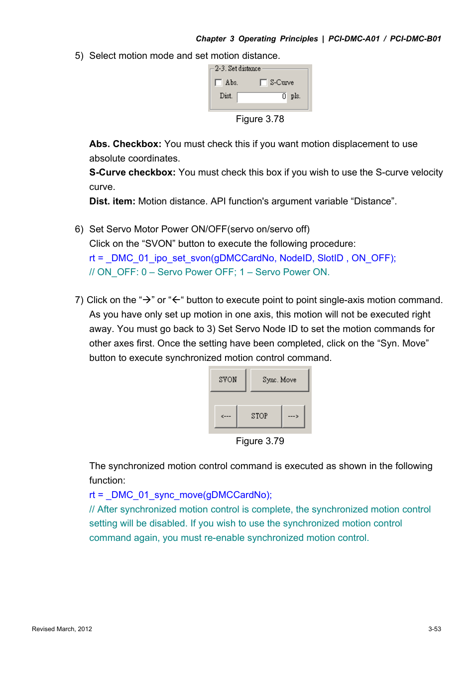 Delta Electronics High-Speed PCI 12-Axis Motion Control Card PCI-DMC-A01 User Manual | Page 75 / 528