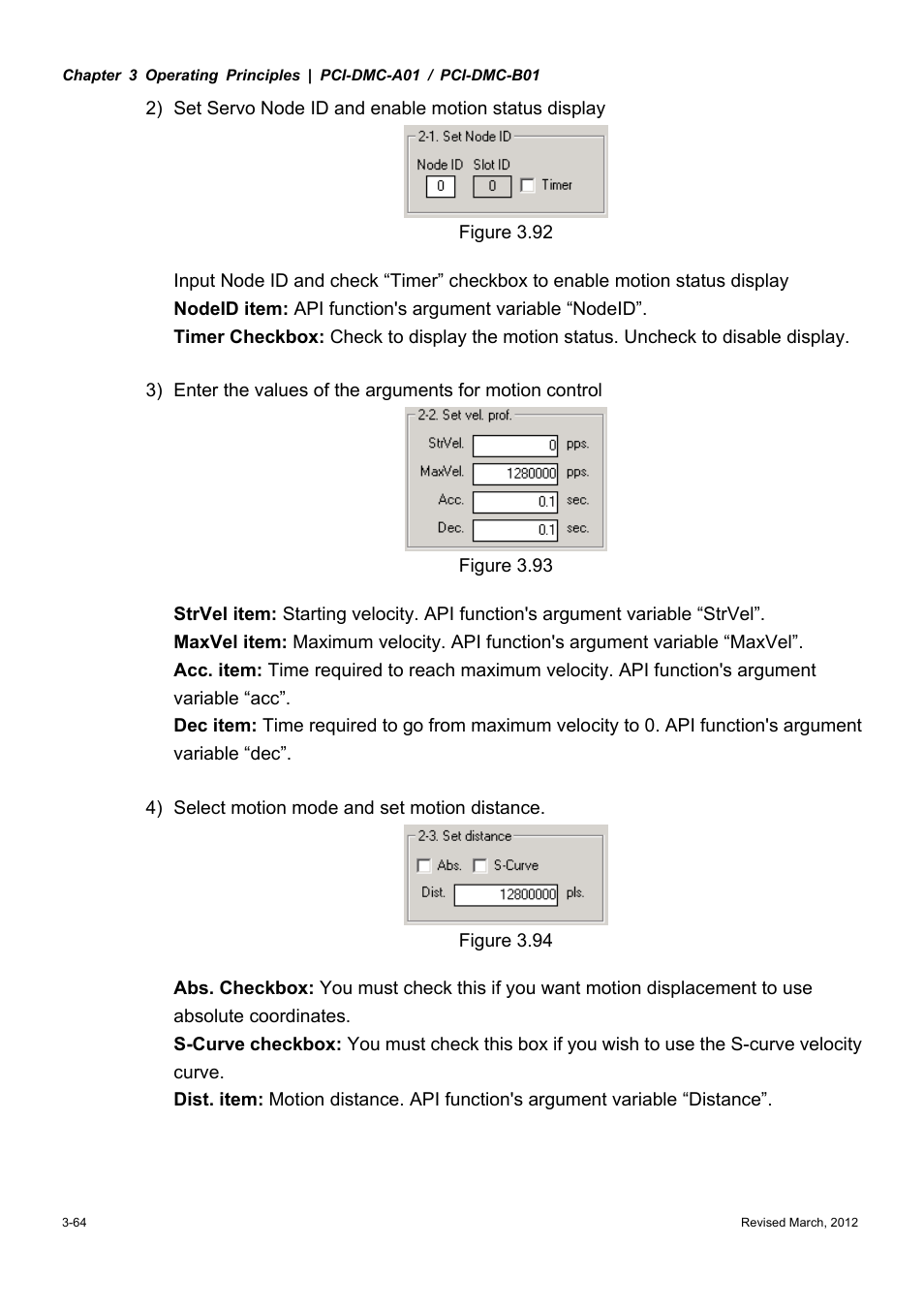 Delta Electronics High-Speed PCI 12-Axis Motion Control Card PCI-DMC-A01 User Manual | Page 86 / 528
