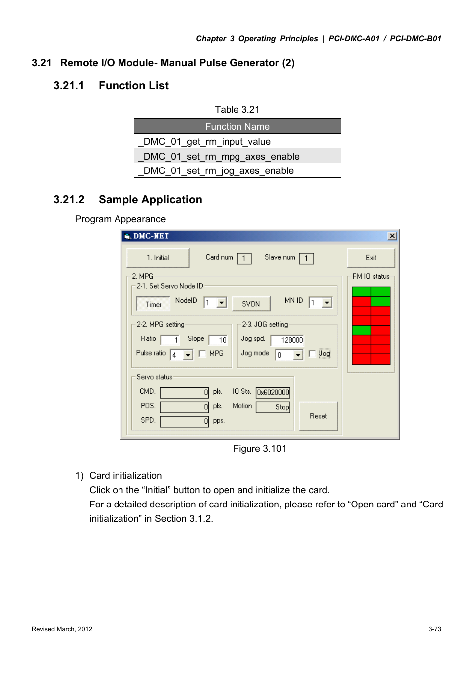 Delta Electronics High-Speed PCI 12-Axis Motion Control Card PCI-DMC-A01 User Manual | Page 95 / 528