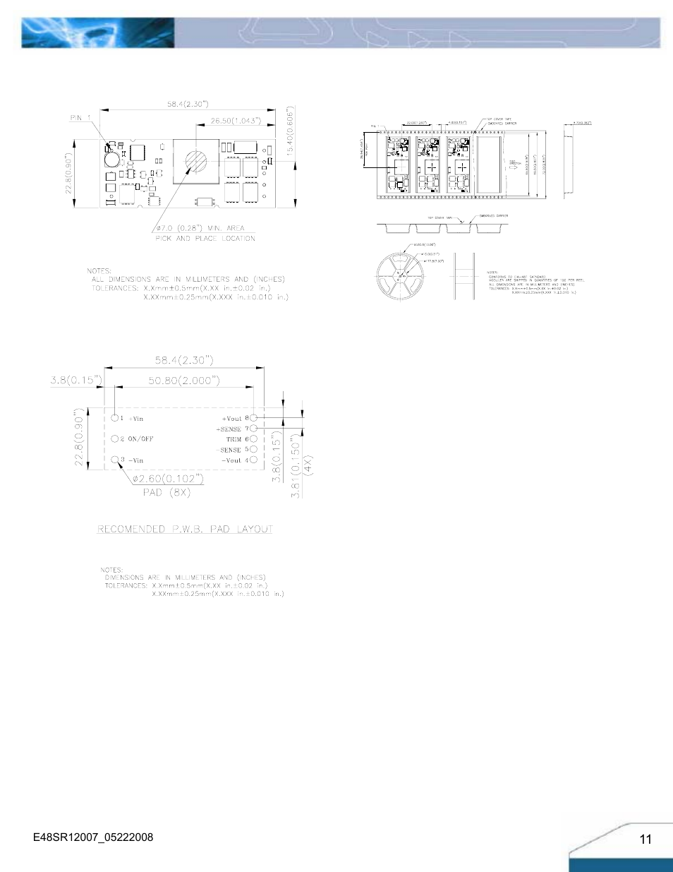 Delta Electronics E48SR12007 User Manual | Page 11 / 15