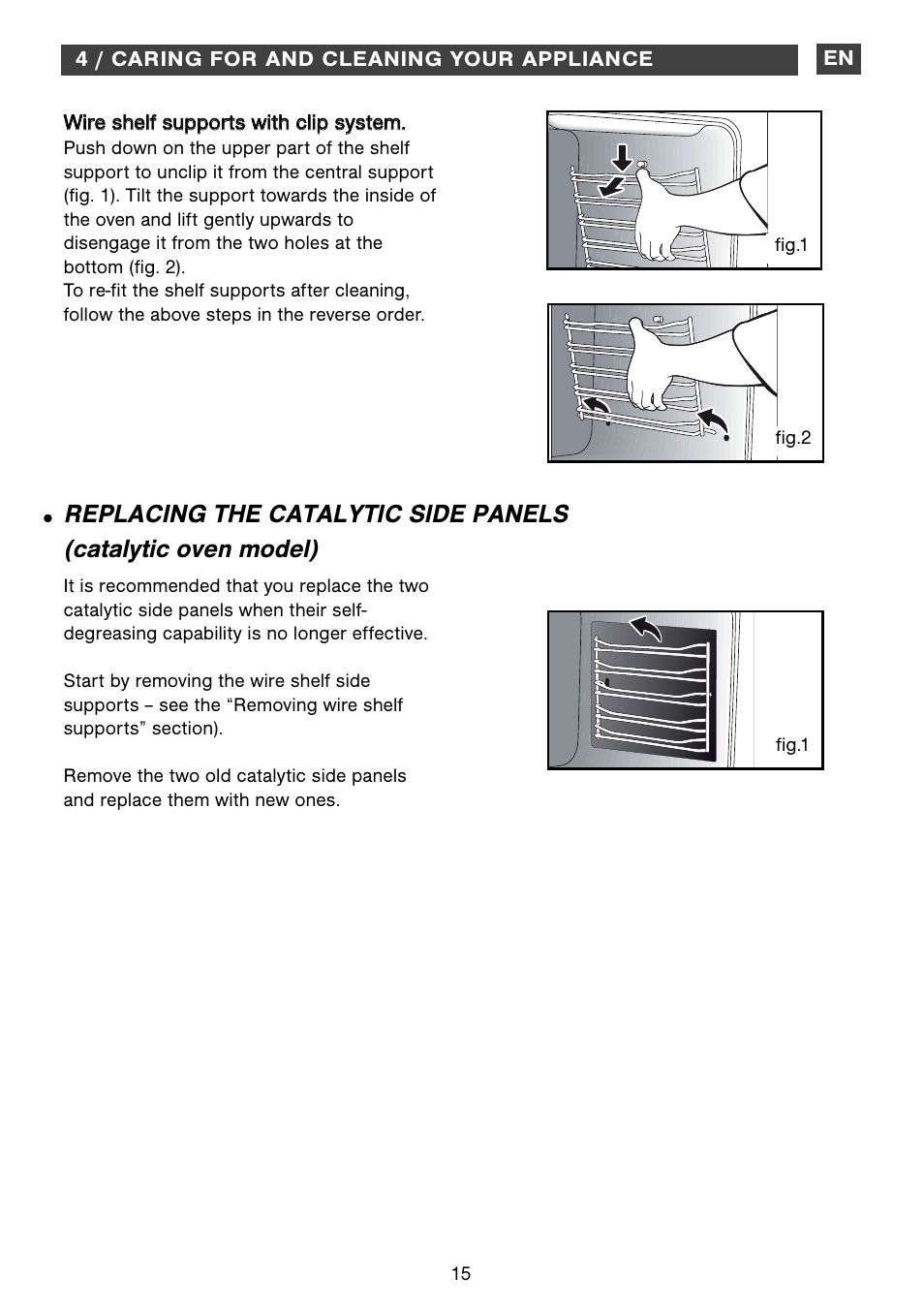 DE DIETRICH DOP1180 User Manual | Page 15 / 20