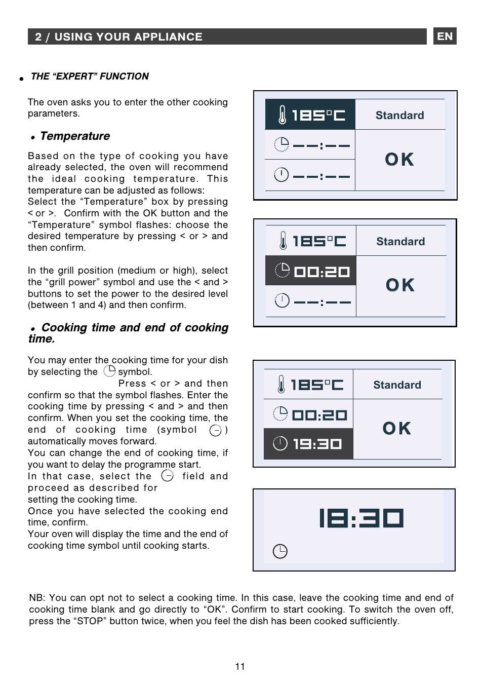 DE DIETRICH DOP1160 User Manual | Page 11 / 33