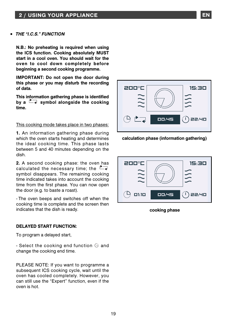 DE DIETRICH DOP1160 User Manual | Page 19 / 33