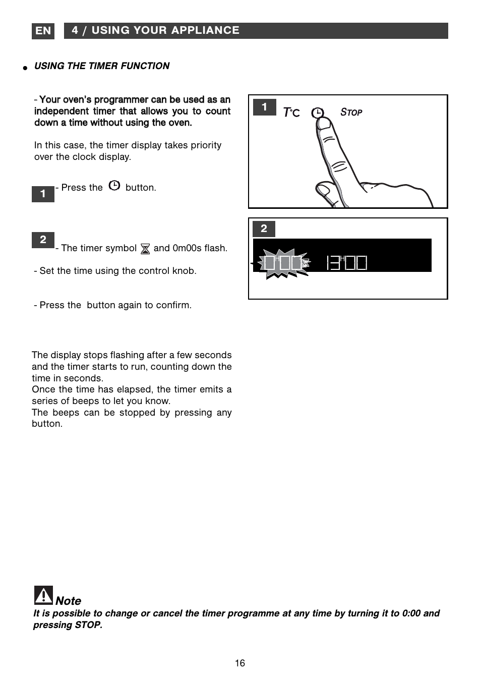 DE DIETRICH DOV1145 User Manual | Page 16 / 26