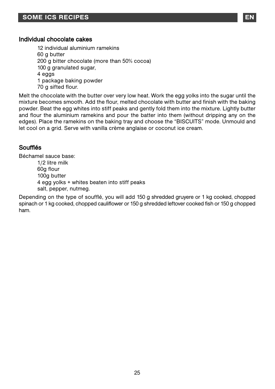 DE DIETRICH DOP1190 User Manual | Page 25 / 33