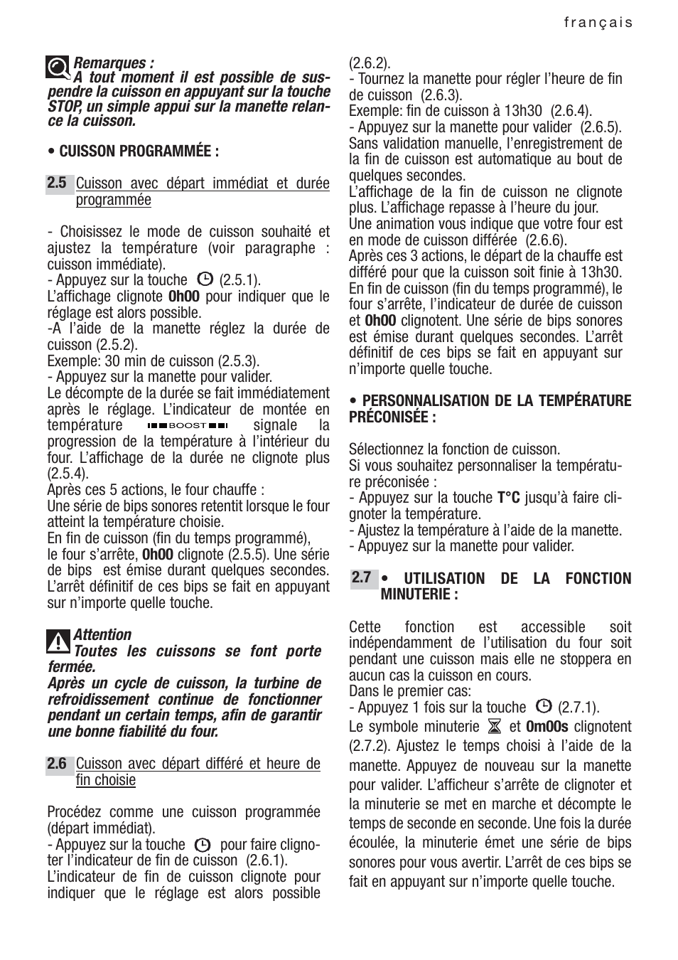 DE DIETRICH DOP1140 User Manual | Page 10 / 80
