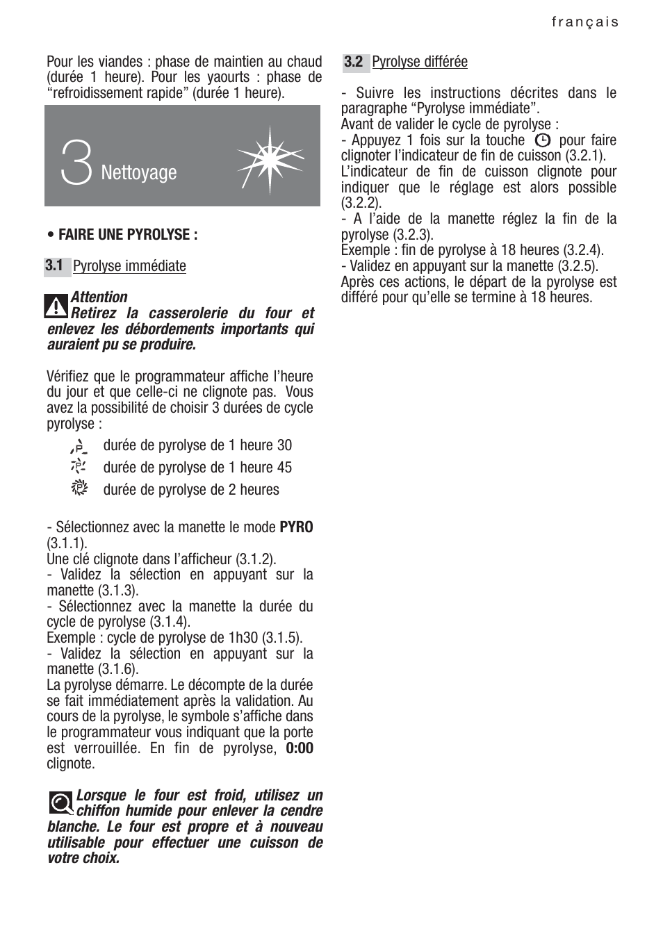DE DIETRICH DOP1140 User Manual | Page 12 / 80