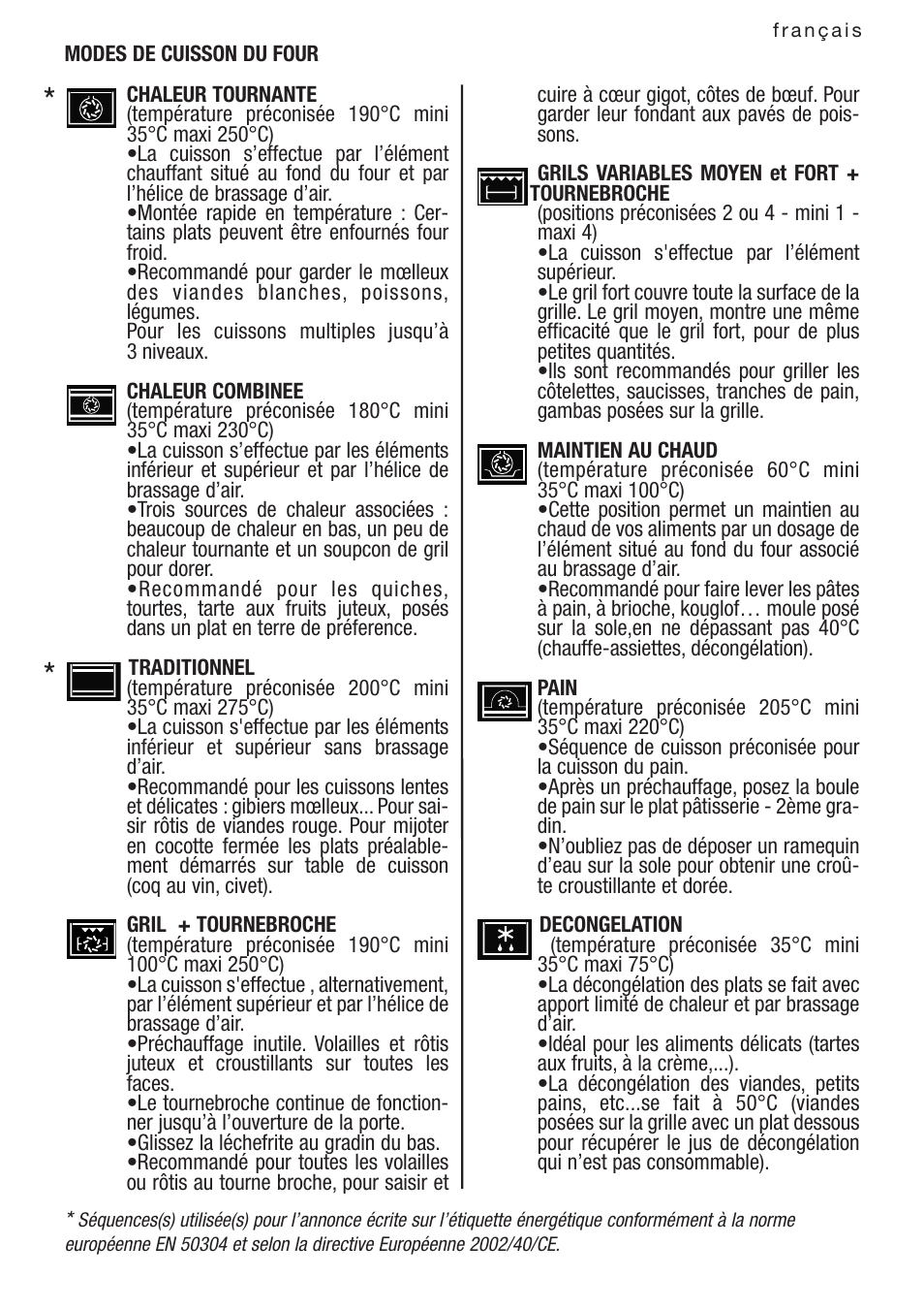 DE DIETRICH DOP1140 User Manual | Page 13 / 80
