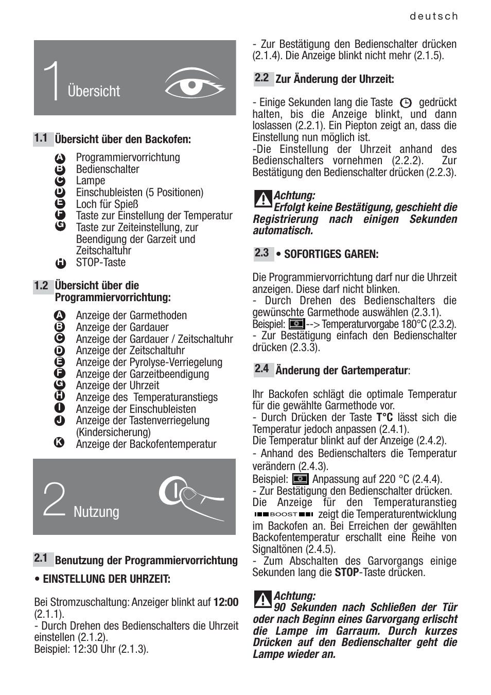 Cz5701488_00_de.pdf, Übersicht, Nutzung | DE DIETRICH DOP1140 User Manual | Page 27 / 80