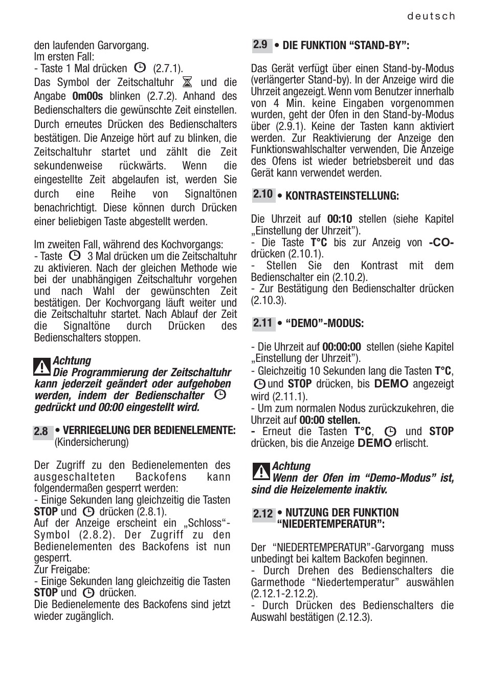 DE DIETRICH DOP1140 User Manual | Page 29 / 80