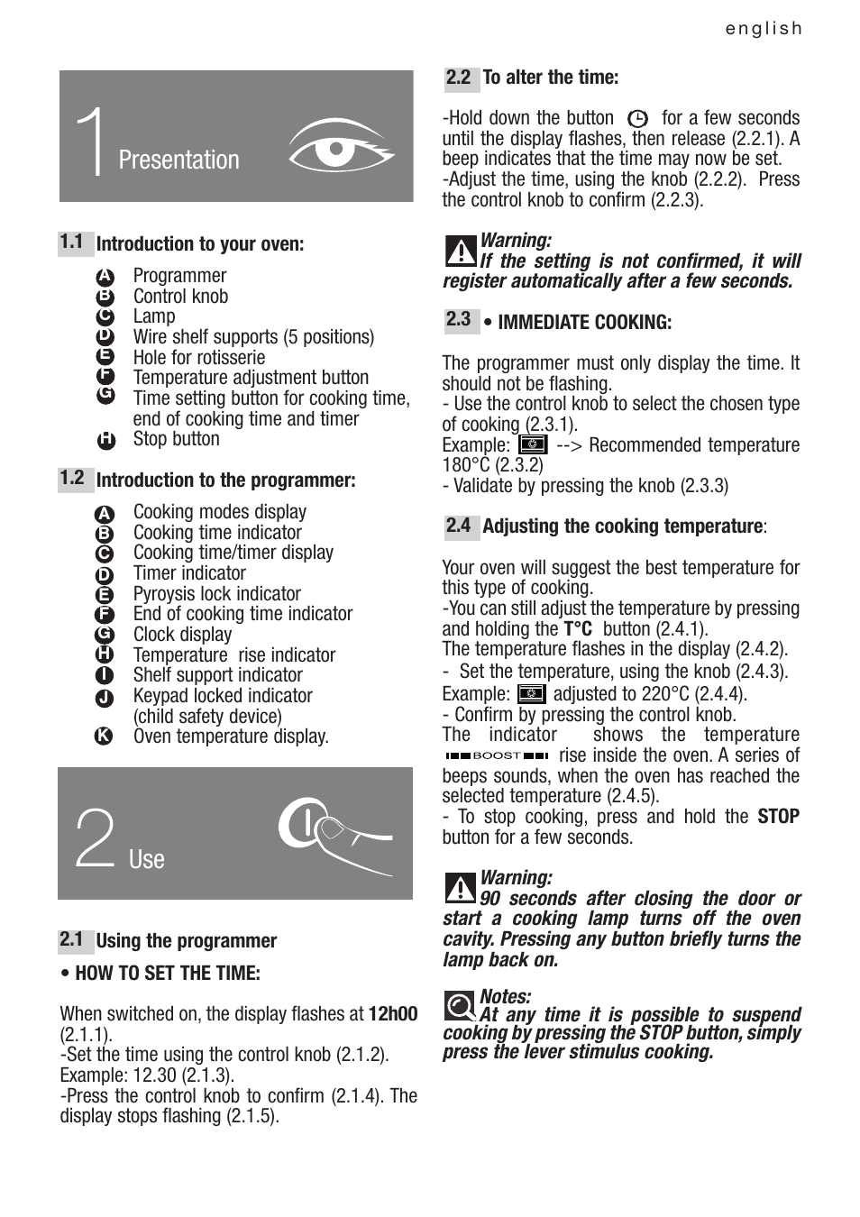 Cz5701488_00_en.pdf, Presentation | DE DIETRICH DOP1140 User Manual | Page 39 / 80