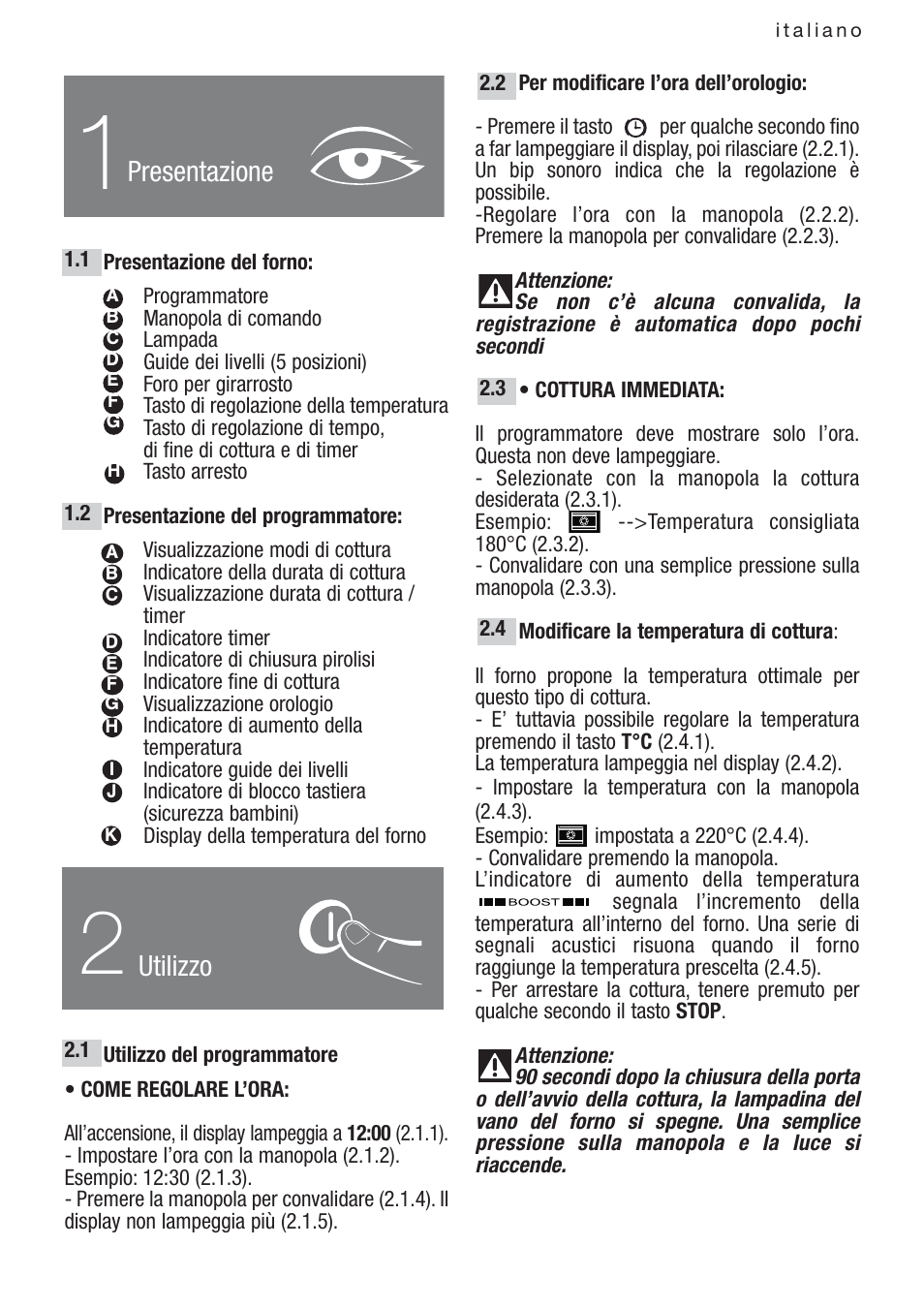 Cz5701488_00_it.pdf, Presentazione, Utilizzo | DE DIETRICH DOP1140 User Manual | Page 51 / 80