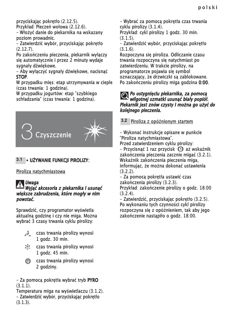 Czyszczenie | DE DIETRICH DOP1140 User Manual | Page 60 / 80