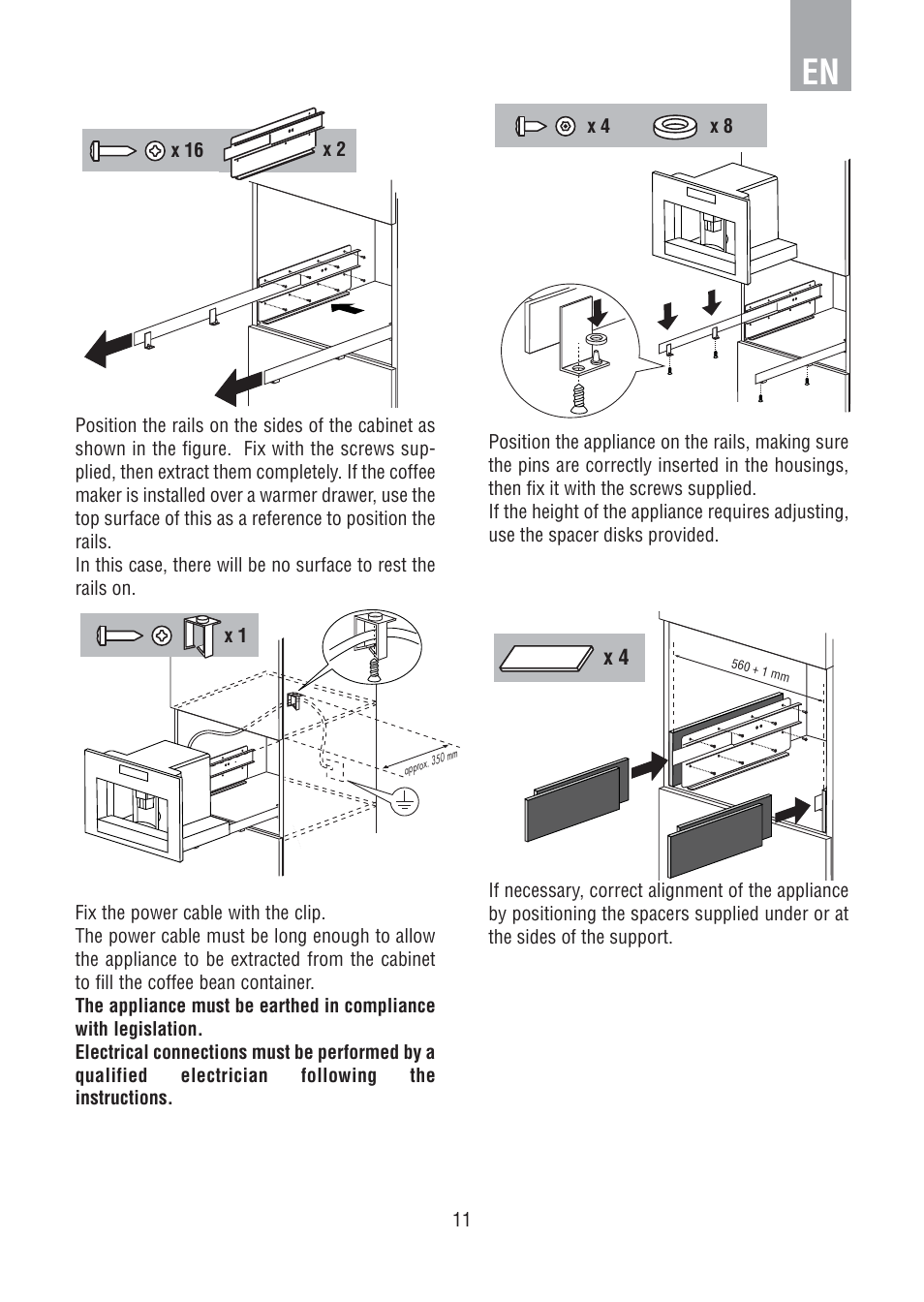 DE DIETRICH DED1140 User Manual | Page 7 / 25