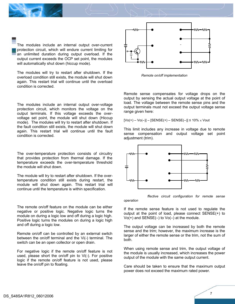 Features descriptions | Delta Electronics 33W Family User Manual | Page 7 / 13