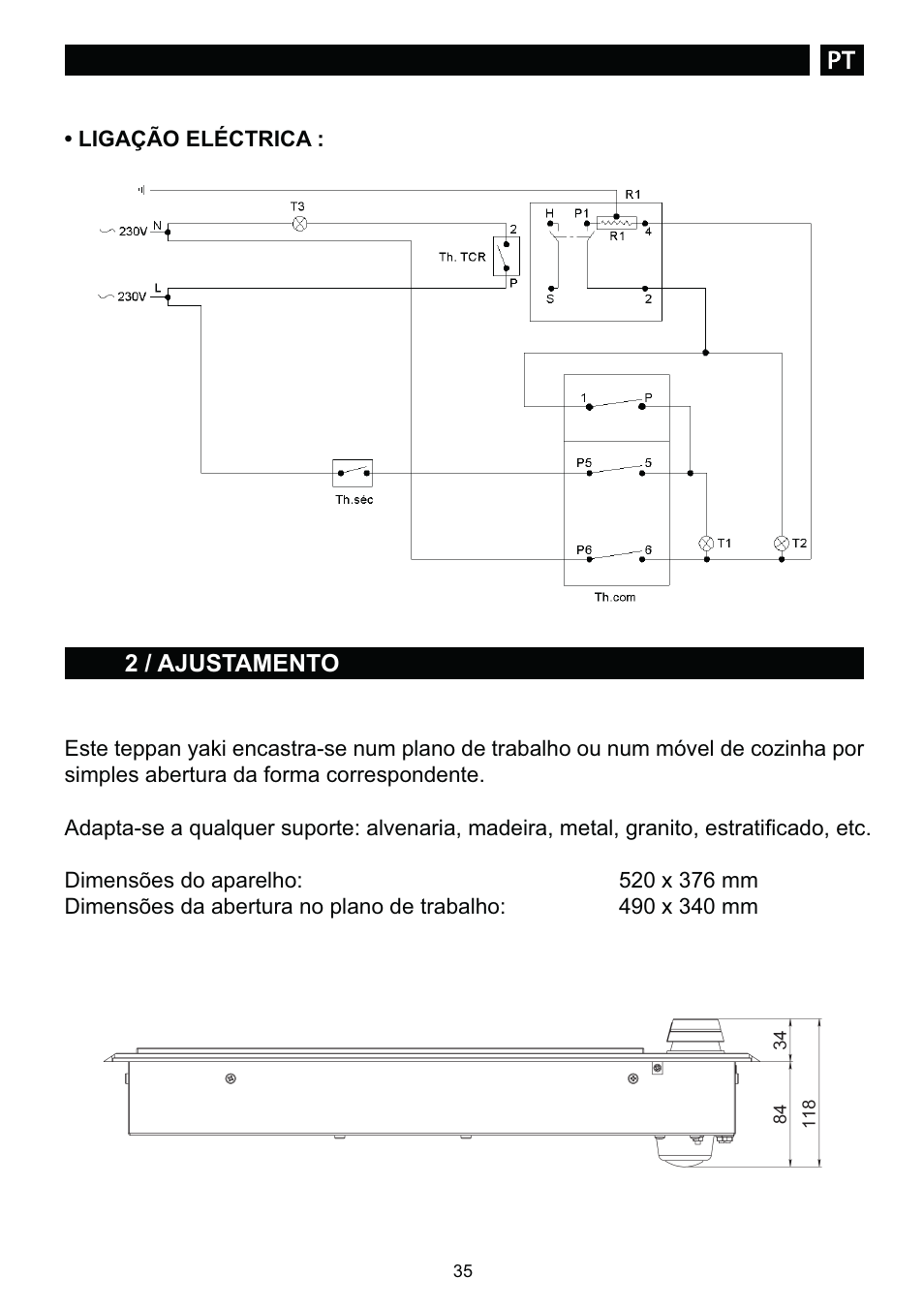 DE DIETRICH DTE1168X User Manual | Page 35 / 52