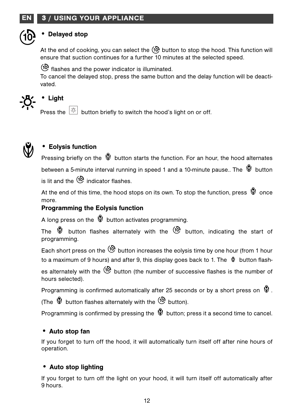 DE DIETRICH DHD1192X User Manual | Page 12 / 16