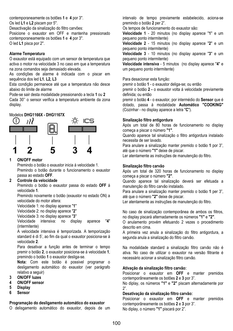 DE DIETRICH DHG1166X User Manual | Page 100 / 120