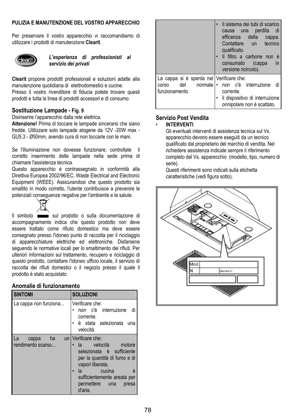 DE DIETRICH DHG1166X User Manual | Page 78 / 120