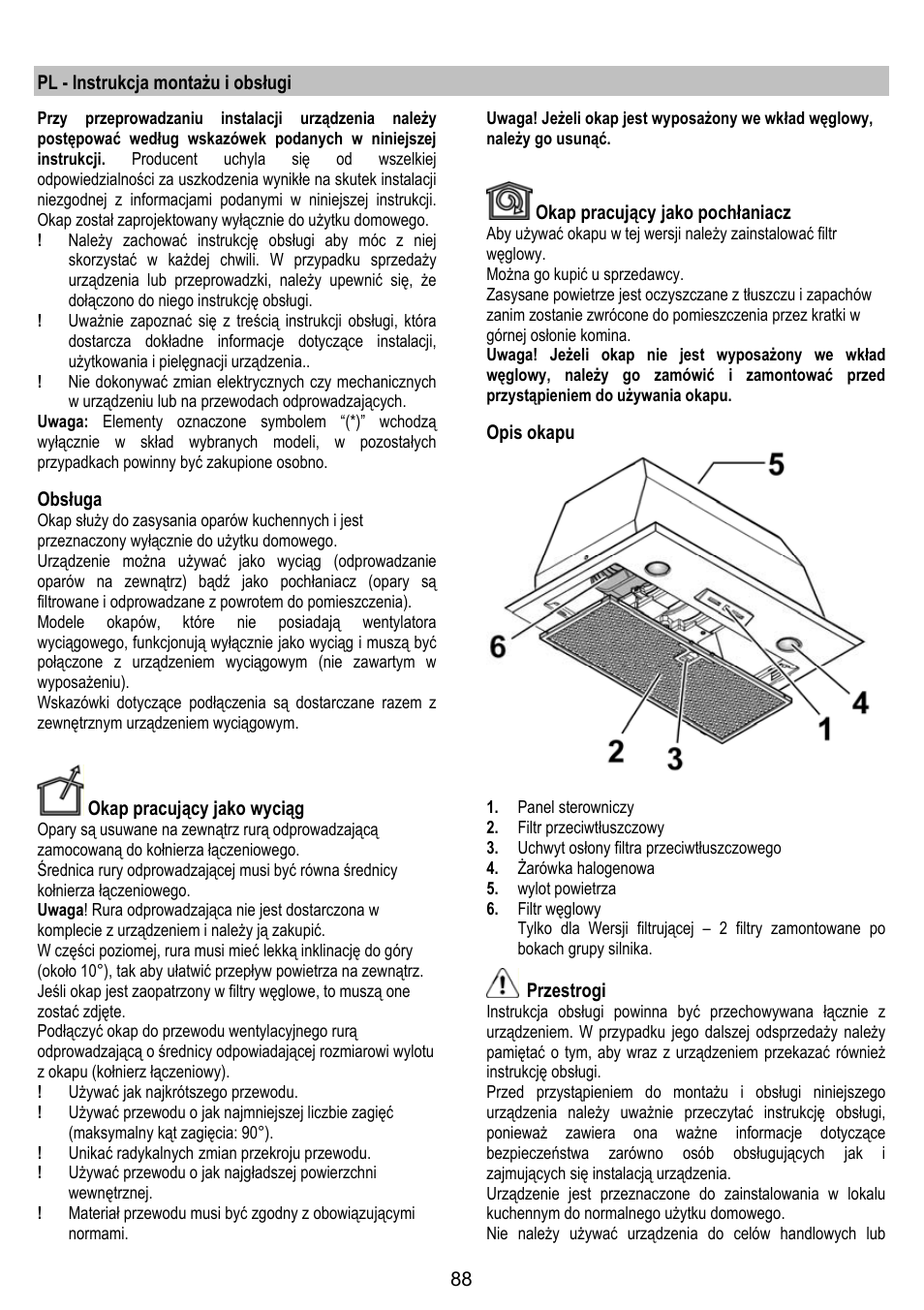 DE DIETRICH DHG1166X User Manual | Page 88 / 120