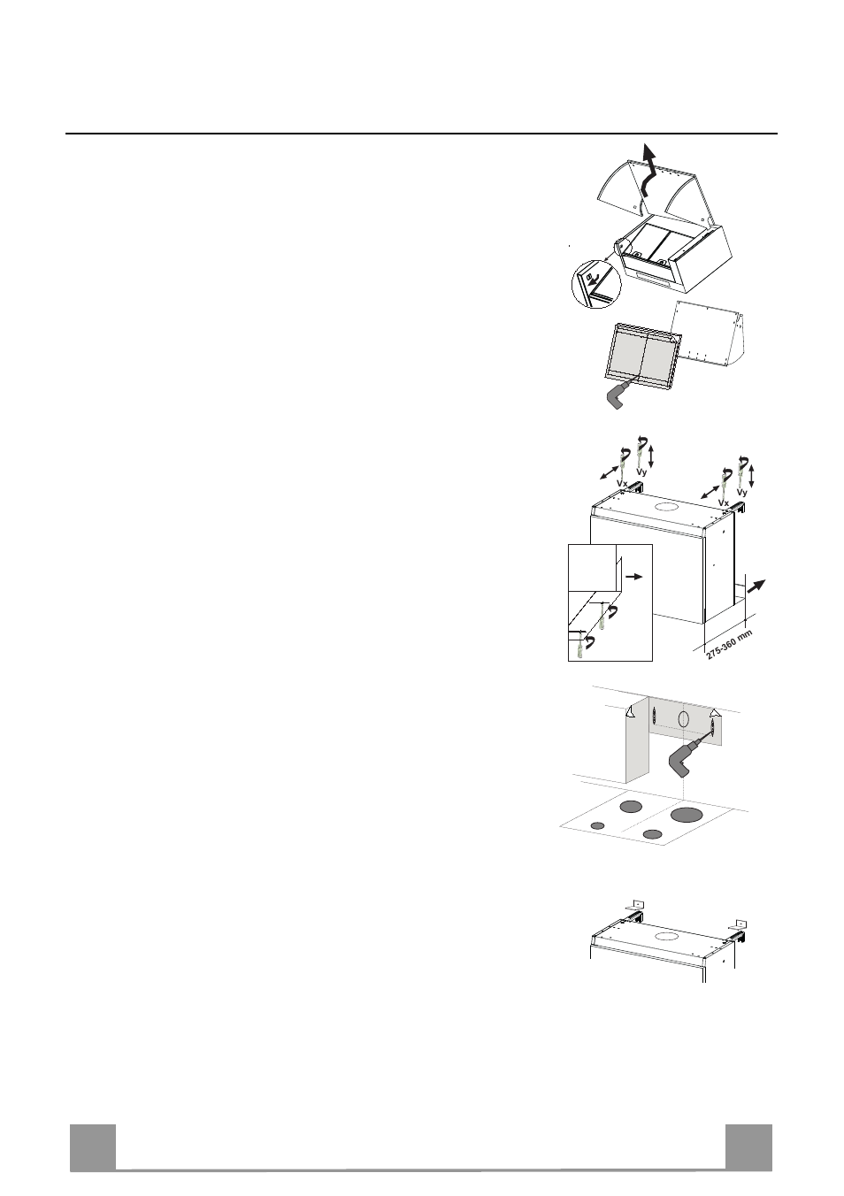 Montage, De 3 38 | DE DIETRICH DHE1149A User Manual | Page 38 / 44