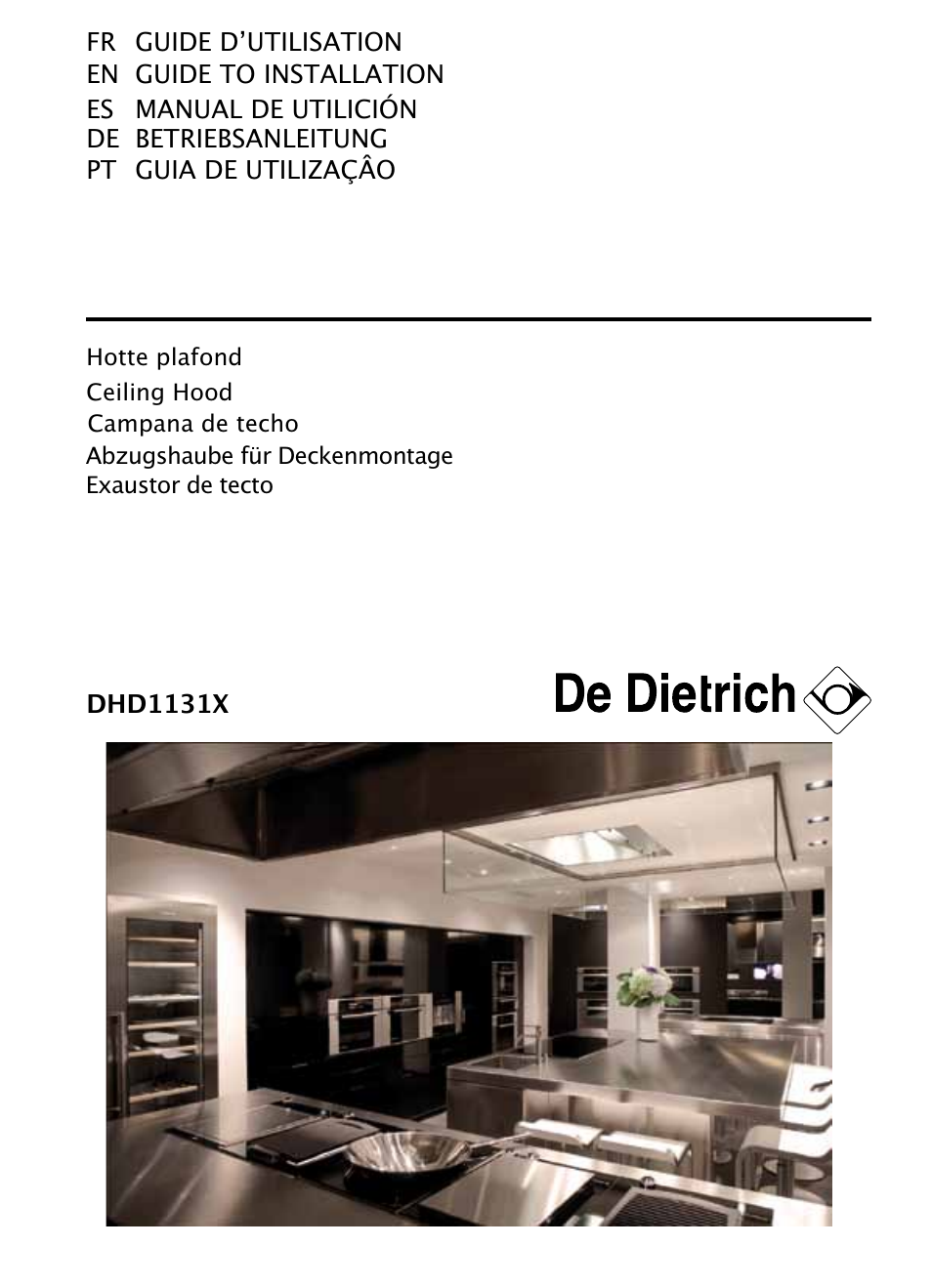 DE DIETRICH DHD1131 User Manual | 66 pages