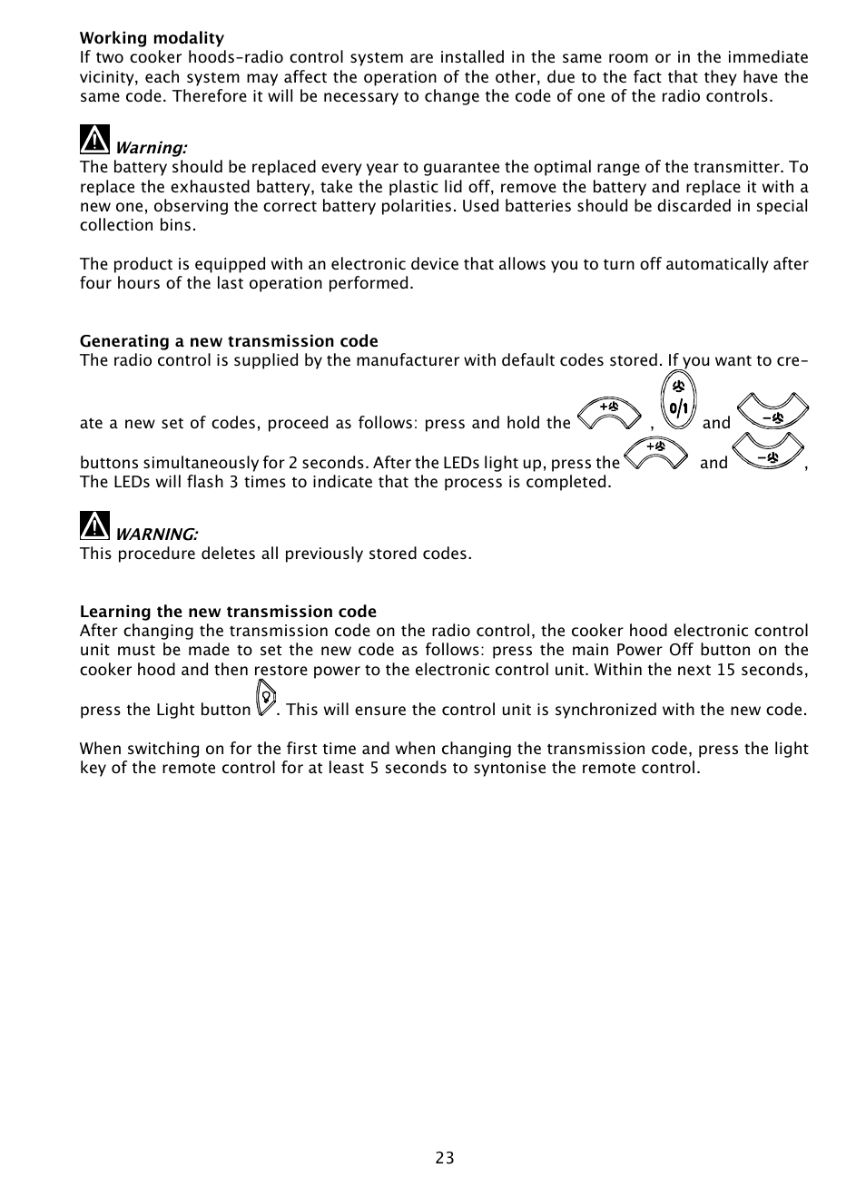DE DIETRICH DHD1131 User Manual | Page 23 / 66