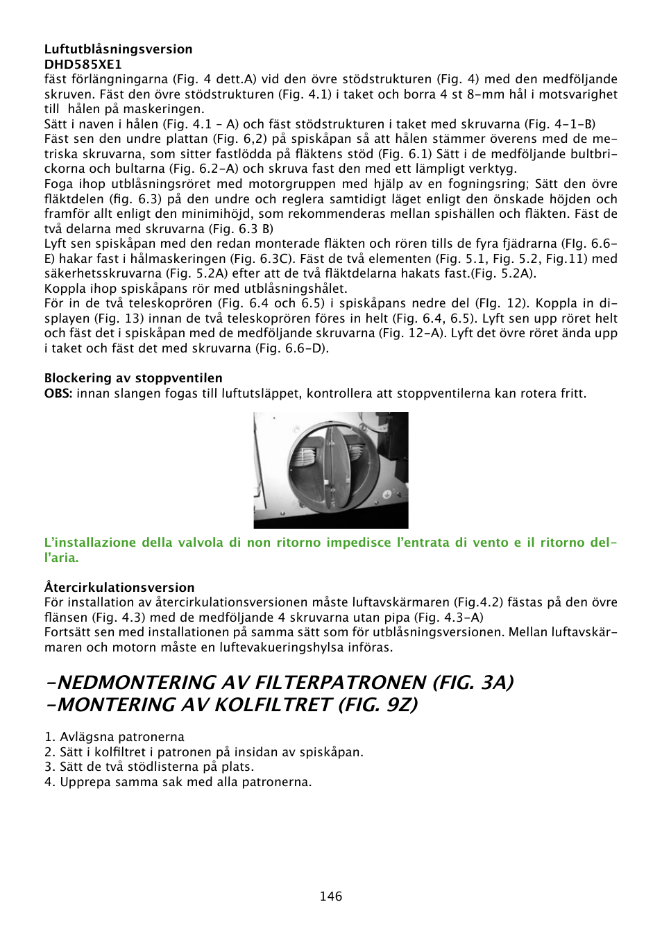 DE DIETRICH DHD585XE1 User Manual | Page 146 / 152