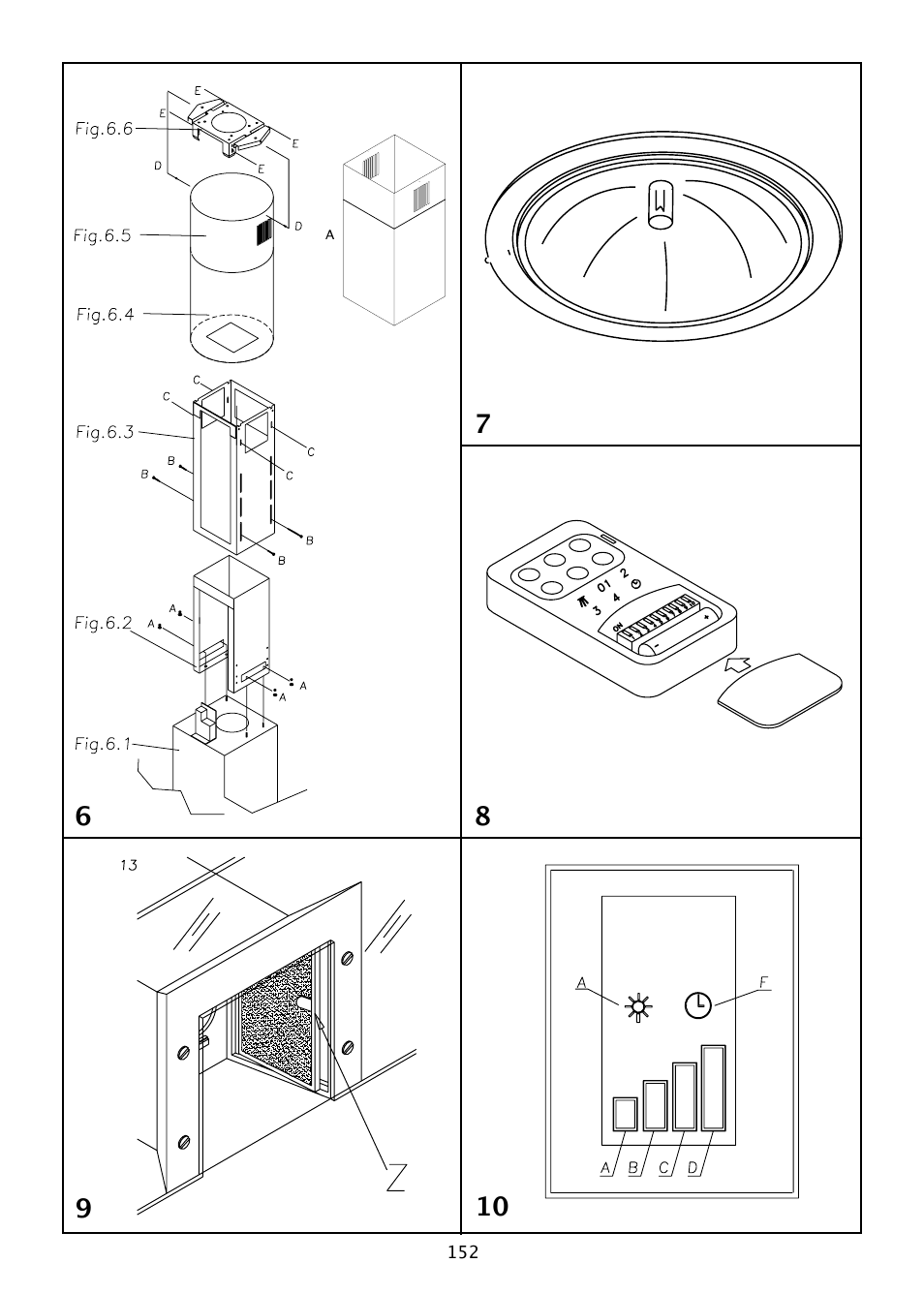 DE DIETRICH DHD585XE1 User Manual | Page 152 / 152