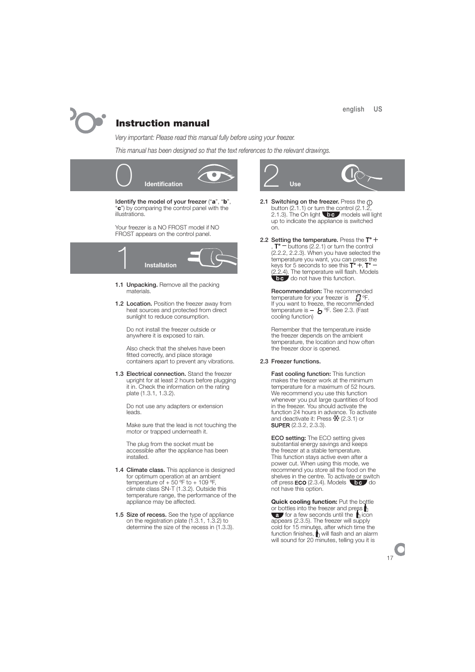 Instruction manual | DE DIETRICH DFN1324i User Manual | Page 19 / 82