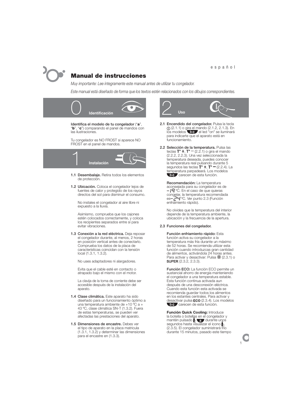 Manual de instrucciones | DE DIETRICH DFN1324i User Manual | Page 3 / 82