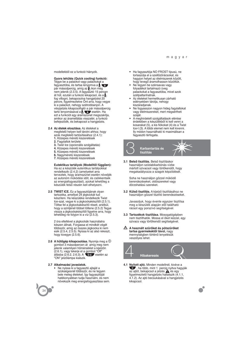 DE DIETRICH DFN1324i User Manual | Page 36 / 82