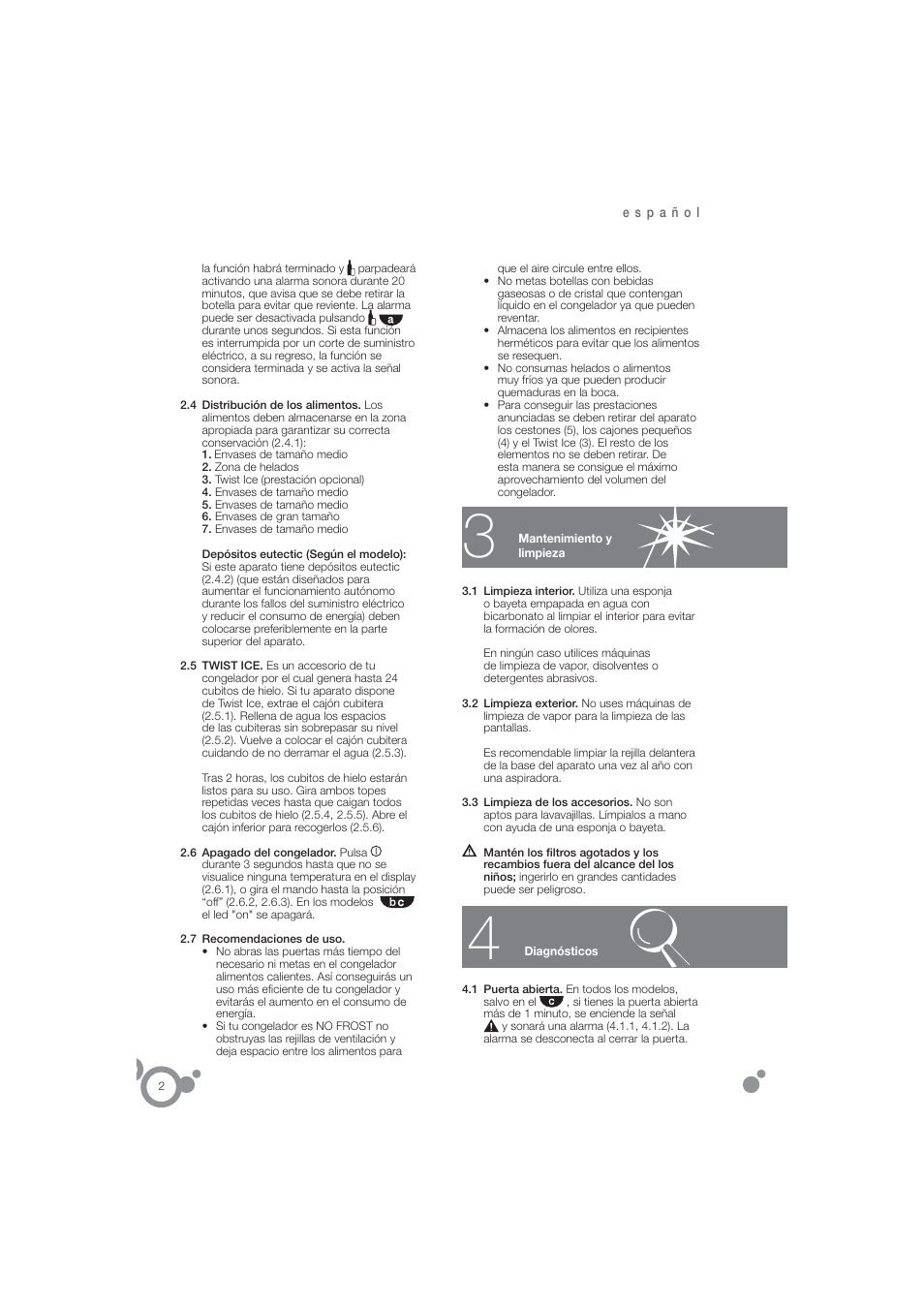 DE DIETRICH DFN1324i User Manual | Page 4 / 82