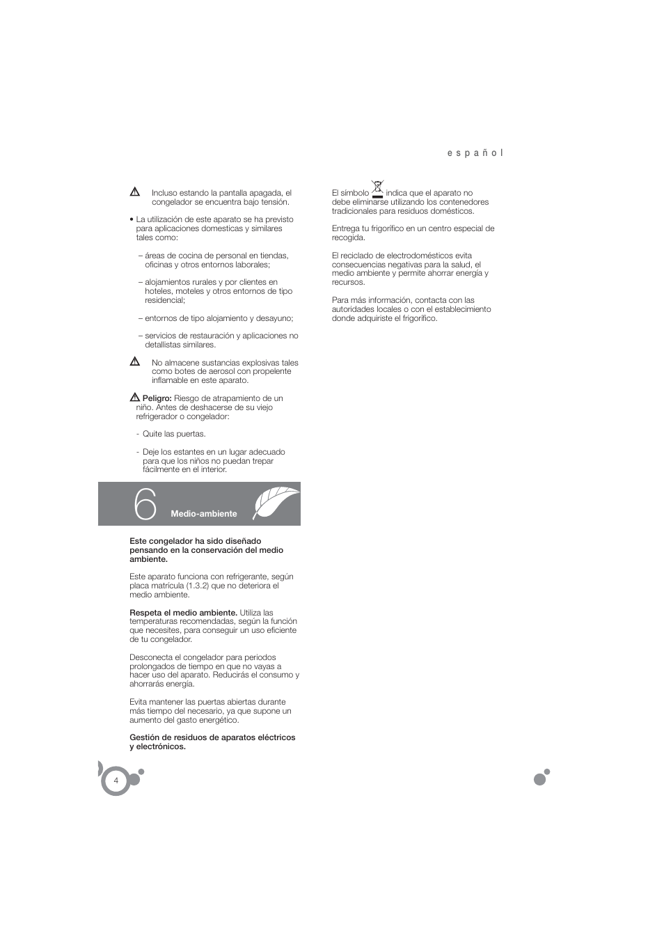DE DIETRICH DFN1324i User Manual | Page 6 / 82