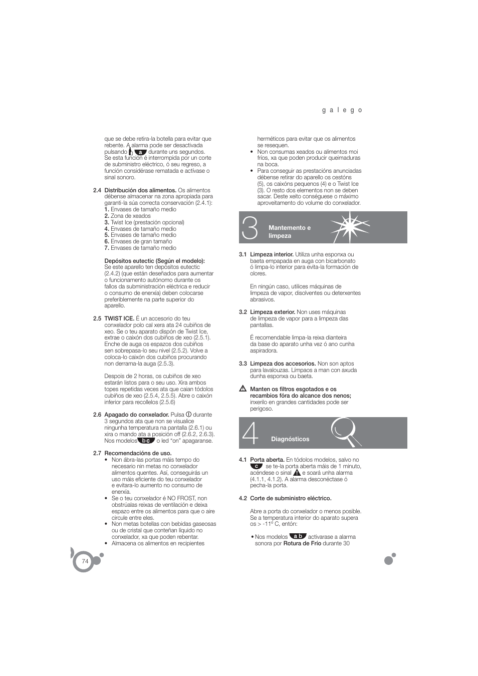 DE DIETRICH DFN1324i User Manual | Page 76 / 82