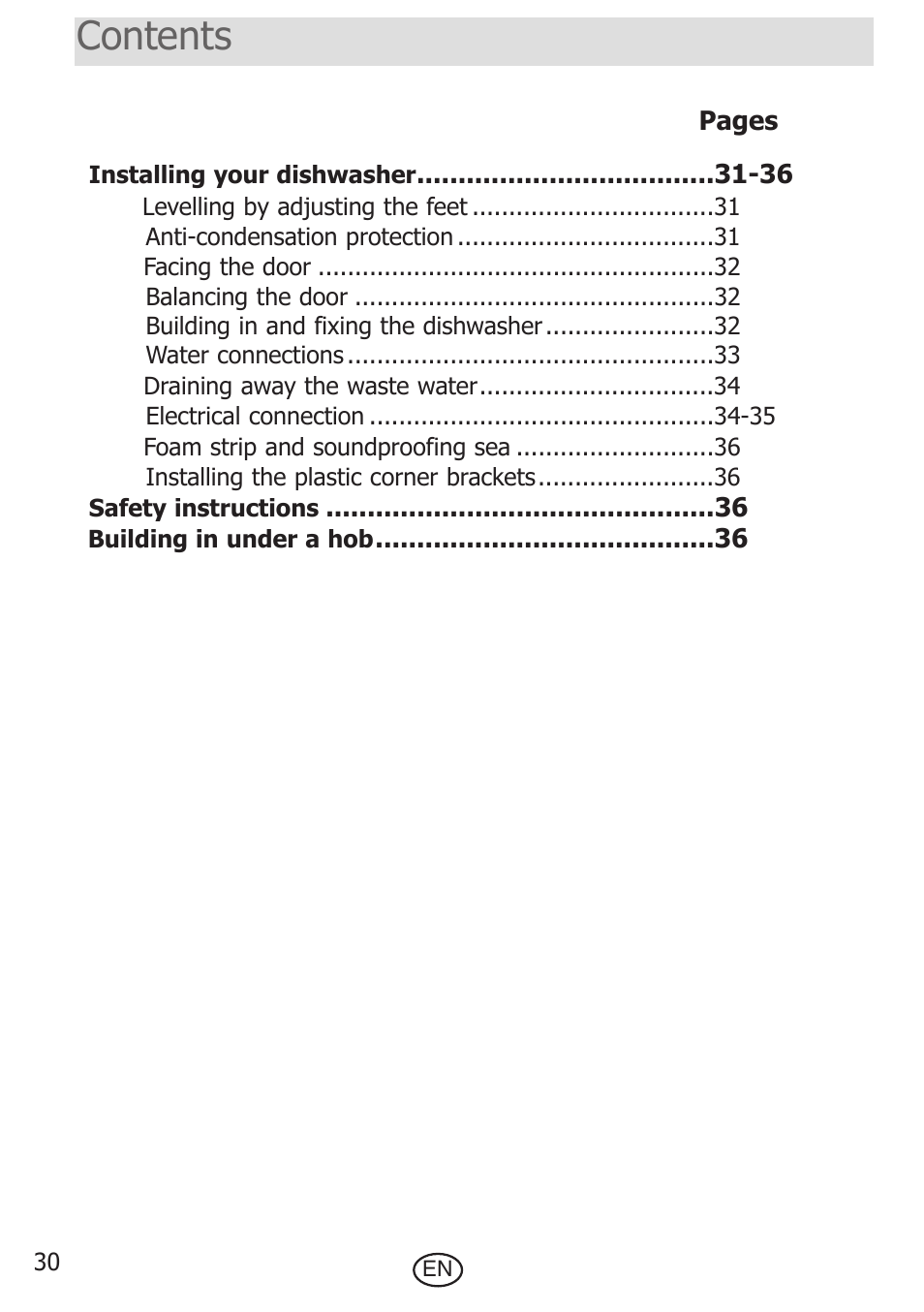 DE DIETRICH DVF300JE1 User Manual | 7 pages