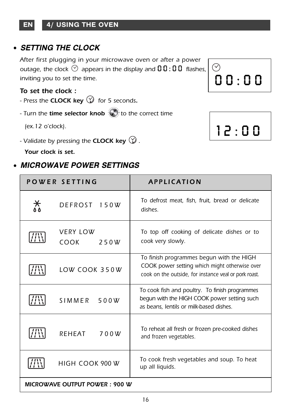 DE DIETRICH DME1129 User Manual | Page 16 / 29