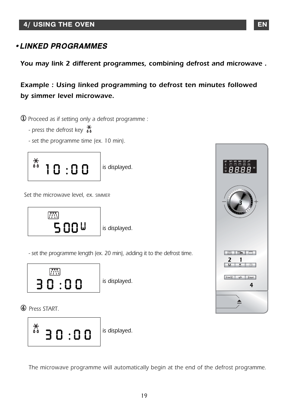 DE DIETRICH DME1129 User Manual | Page 19 / 29