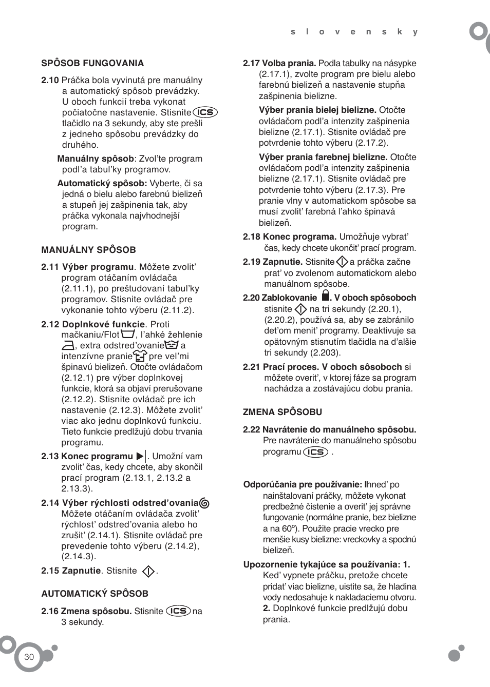 DE DIETRICH DFW1084WA User Manual | Page 30 / 56