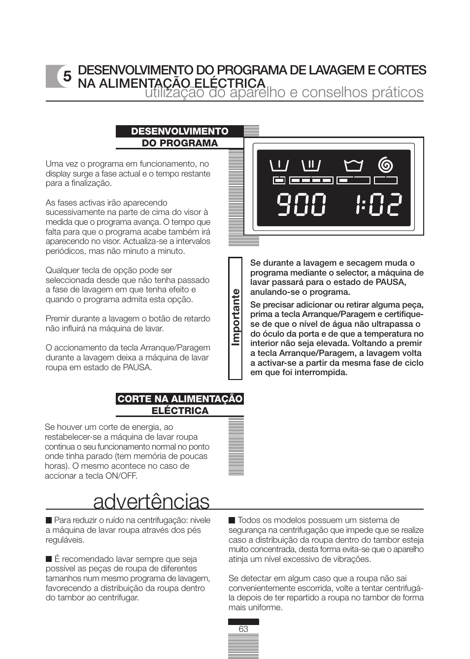 Advertências, Utilização do aparelho e conselhos práticos | DE DIETRICH DLZ614BE1 User Manual | Page 17 / 46