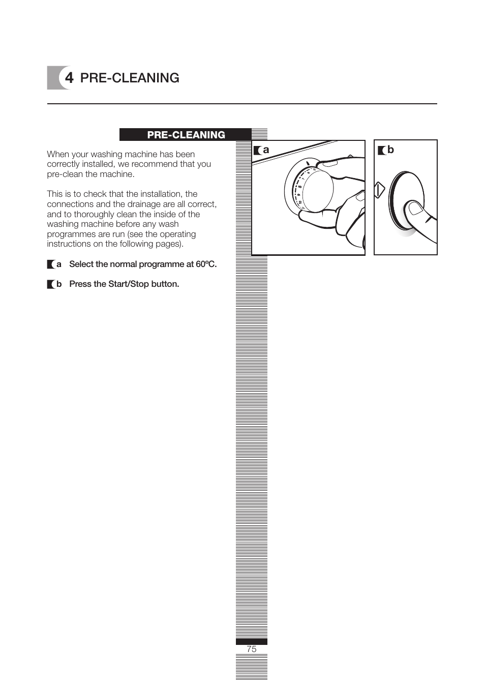 Pre-cleaning | DE DIETRICH DLZ614BE1 User Manual | Page 29 / 46