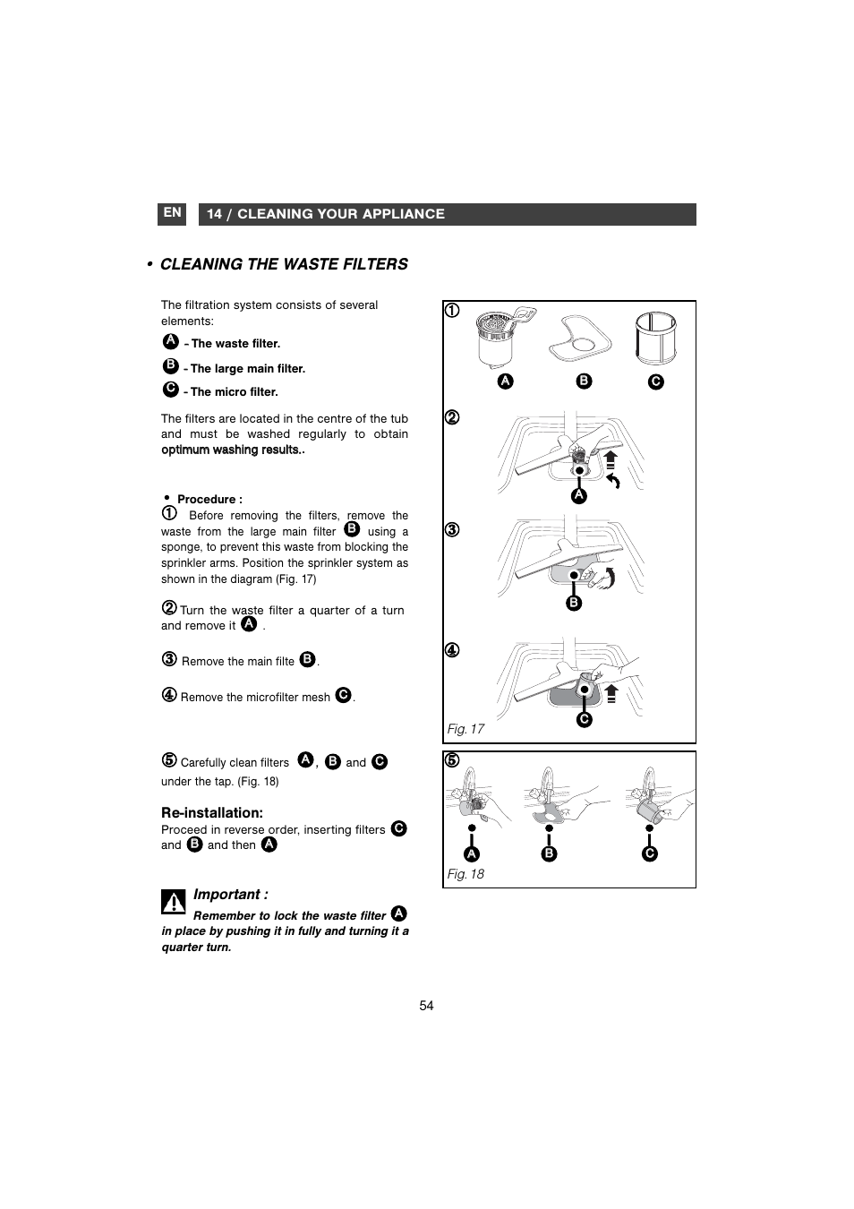 DE DIETRICH DVH1150 User Manual | Page 23 / 33