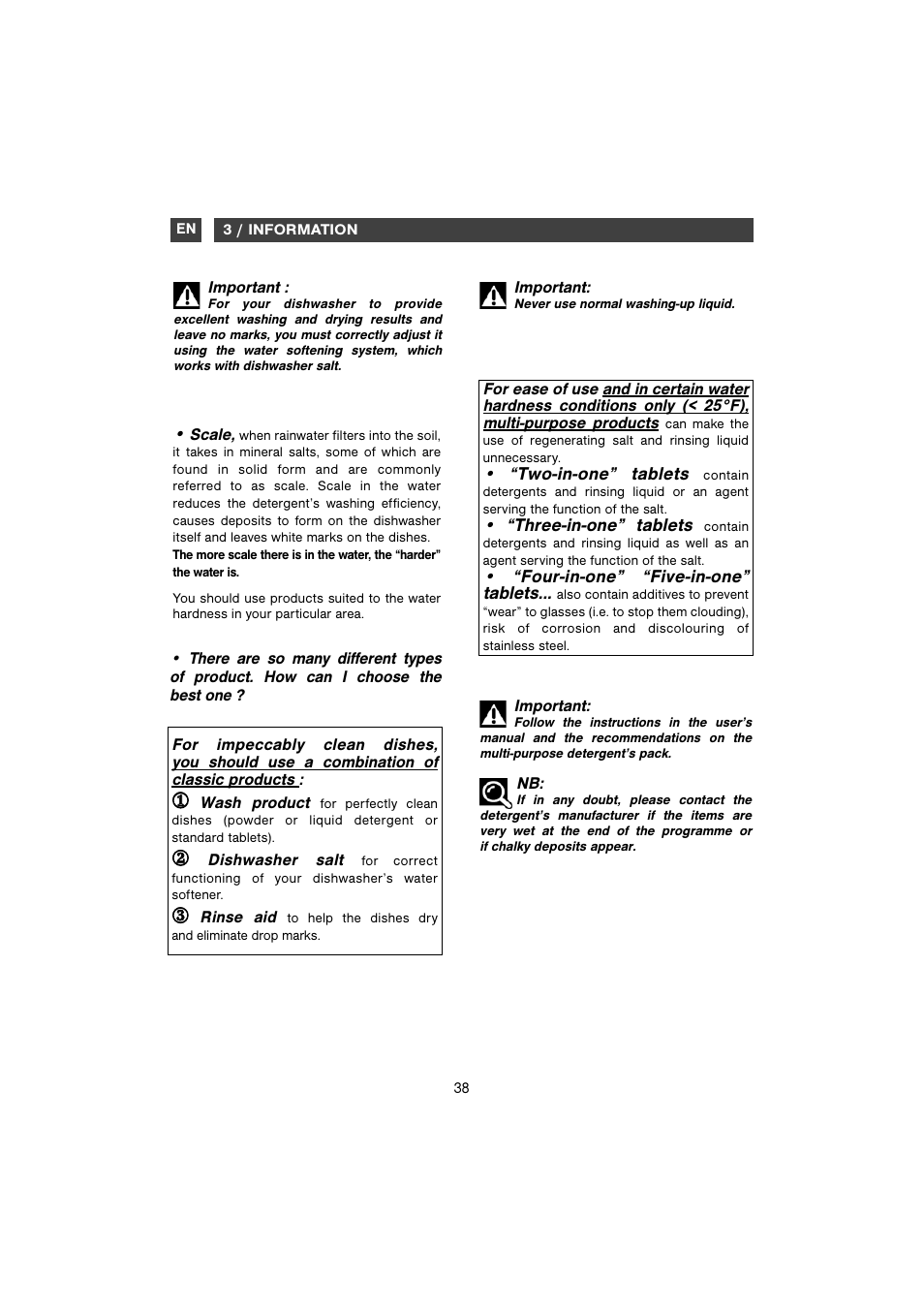 DE DIETRICH DVH1150 User Manual | Page 7 / 33