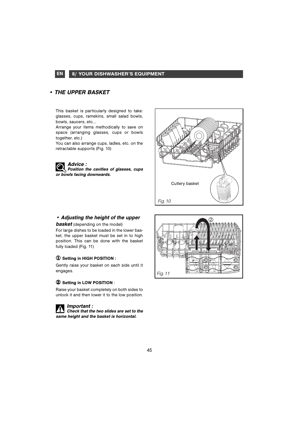 DE DIETRICH DVC829WE1/XE1 User Manual | Page 15 / 34