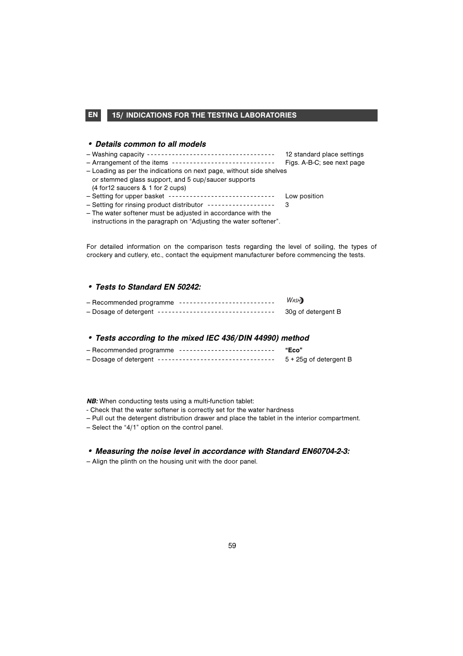 DE DIETRICH DVC829WE1/XE1 User Manual | Page 29 / 34